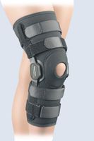 Composite Polycentric Powercentric Hinged Knee Brace Size Medium Black