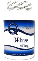 D-Ribose 1500mg 90 Capsules ^GLS