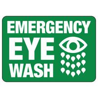 SN-18"Hx24"W-RAE-TED-Emergency Eye WASH18" H x 24" W Aluminum Engineer-Grade