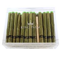 King Palm XXL Humidor Natural Palm Leaves (35 XXL Rolls / 5 Packing Sticks)