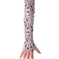 BaPaLa Pug Sleeping Dream Hones Sports Arm Sleeves Cooling Or Warmer UV Sun Protection Compression Arm Sleeve for Women& Men Suit for Cycling,Running,Golf, Basketball,Football 1 Pairs