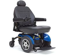 Pride Mobility - Jazzy Elite HD - Heavy Duty Power Chair - Jazzy Blue