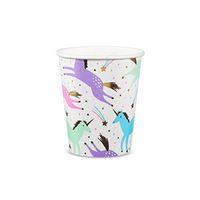 Daydream Society Pastel Magical Unicorn Paper Party Cups, Pack of 8