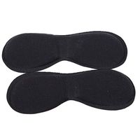 lehao Heel Stickers Self Adhesive Back Heel Pads Foot Care Protector for Improved Shoe Fit and Comfort,Black