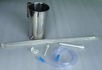Superior Two Quart Non-Toxic Stainless Steel Enema Bucket Kit, Phthalates & BPA-Free. Reusable for Home, Coffee, Water Colon Cleansing and Detox Enemas. Includes Nozzle Tips. | Instruction Booklet …