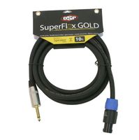 Elite Core SuperFlex Gold SFS-10NQ Premium 12 Gauge Speaker Cable, 10-Feet