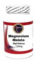 Magnesium Malate High Potency 1350mg 200 Capsules # BioPower Nutrition