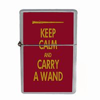 KEEP CALM AND CARRY A WAND Dual Torch Lighter D-116