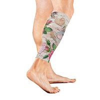 Notes Paper Hearts Vintage Calf Compression Sleeve Breathable Leg Socks for Unisex Runner Travelers, Calf Guard for Running, Traveling and Outdoor Sports 1 Pair