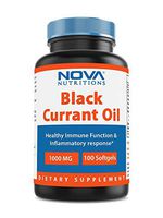 Nova Nutritions Black Currant Oil 1000 mg 100 Softgels