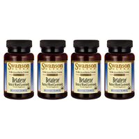 Swanson Betatene Natural Mixed Carotenoids 60 Sgels (4 Pack)