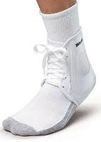 New Mueller XLP All Sport Soccer Lace Up Ankle Wrap Support Brace XXS White