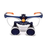 SoHome FD-503G 3.5X420mm Surgical Magnifier Two-Way Screw Thread Loupes for Clinic Dental