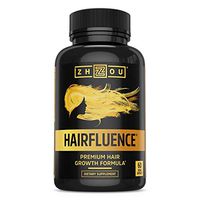 HAIRFLUENCE - Hair Growth Formula For Longer, Stronger, Healthier Hair - Scientifically Formulated with Biotin, Keratin, Bamboo & More! - For All Hair Types - Veggie Capsules