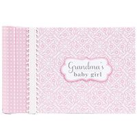 C.R. Gibson Pink 'Grandma's Baby Girl' Photobook for Grandparents, 20 pgs, 4.5'' H x 7'' L
