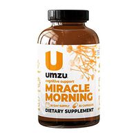 UMZU: Miracle Morning – Natural Energy Boosting Supplement - Improve Focus, Productivity & Cognitive Performance with This Caffeine-Free Alternative - 30 Day Supply