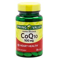 Spring Valley Heart Health Co Q-10, Rapid Release 100 mg, 30 Softgel