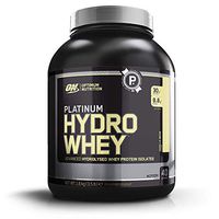 OPTIMUM NUTRITION Platinum Hydrowhey Protein Powder, 100% Hydrolyzed Whey Protein Isolate Powder, Flavor: Velocity Vanilla, 3.5 Pounds