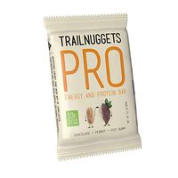 Trailnuggets PRO Energy Bar, Peanut Coco, Vegan, Non-GMO, Gluten-Free, Dairy-Free, Soy-Free, Plant Based Protein (Pack of 12)