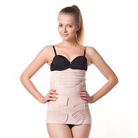 luyusbaby Adjustable Elastic Abdominal Binder Postpartum Belly Waist Belt Maternity Support 3 Set