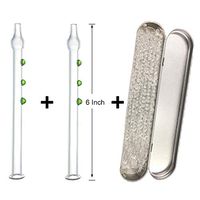 6" Honey Straw (6" (2-pack)) (Green)