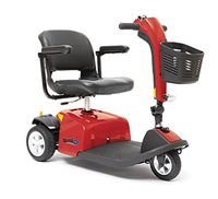 Rascal 3 Wheel Scooter Color: Red