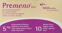 Premeno Duo - 10 Vaginal Ovules For Vaginal Rehydration