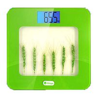 Weighing,Digital Body Weight Bathroom，Weighing Scale， Scale with Step-On Technology, Precision Digital Bathroom Scales, Easy-to-Read Backlight, Glass Top, 400 Pounds Scales/180kg (Color : Green)