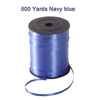 GAKA Metallic Navy Blue Curling Ribbon Balloon String Party Decorative Supplies Balloon Roll Gift Wrapping Ribbons,500 Yards