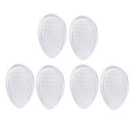 Healifty Gel Heel Pads Shoe Cushion 3Pairs
