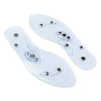 Acupressure Magnetic Massage Foot Therapy Reflexology Pain Relief Shoe Insoles 1 Pair Washable and Cutable - (Women)