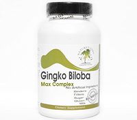 Gingko Biloba Max Complex ~ 180 Capsules - No Additives ~ Naturetition Supplements