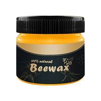 Natural Wood Seasoning Beeswax - Complete Solution Furniture Care Beewax Protector Cleaner (1PC)
