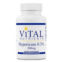 Vital Nutrients - Hypericum Extract 0.3% 300 mg - Extract of St. John's Wort - Promotes Emotional Well-Being & Mood Support - 90 Capsules per Bottle