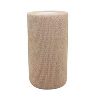 STpro Vet Wrap 3 inch x 6 Pack Skin Tape for Skin Bandage Tape Vet Tape Cohesive Bandage Fabric Bandages Self Sticking Bandage Wrap Self Adhering Bandage Wrap Bandage Stretch Self Adhesive Tape