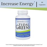 Tidal Greens Natural Seaweed Supplement: Helps Thyroid Support, Boost Energy Level, and Strengthen Immune System. All Natural Multi-Nutrient Seaweed Blend. 90 Vegetarian Capsules … (1)