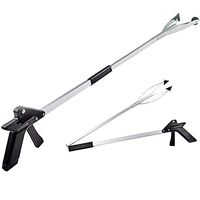 Futureup 32" Suction Cup Foldable Reacher Grabber Tool, Long Duty Mobility Grip Aid Tool for Light Bulb Remover, iPad Pick Up, Litter Picker, Garbage Garden Nabber