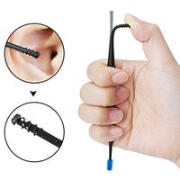 ️ Yu2d ❤️❤️ ️Reusable Silicone Ear Cleaning Stick Ear Pick Ear Wax Remover Cleaner Tool