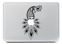 H4S Removable Decorative PVC MacBook Decals Skin Stickers Mac Cover Decal for Apple MacBook Pro Air Retina13 Inch A1278 A1369 A1466 A1304 A1425 A1502, Peacock 2 Pattern