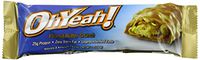 ISS Research Ohyeah! Bars, Peanut Butter Crunch, 3 Oz, 12-Count (Pack of 4)