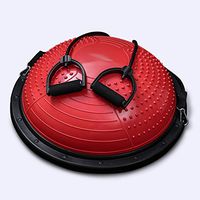 Lana Yoga Hemisphere, Balance Ball Pilates Fitness Massage Thickening Ball Trainer Explosion-Proof (Color : A)