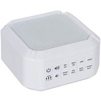 Big Red Rooster 8 Sound White Noise Machine | Sleep Sound Machine for Sleeping | 8 Soothing Sounds | White Noise Machine for Office Privacy | Plug in Or Battery Operated | Baby Travel | White