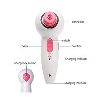 Electric Chest Massager Breast Enhancement Instrument Home, Female Breast Amplifier Firming Up chest massager (Size : CD)