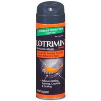 Lotrimin Antifungal Athletes Foot Deodorant Spray Powder 4.6 oz.