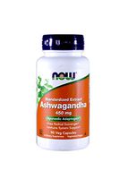 NOW Foods Ashwagandha Extract 450mg, 90 VCaps (Pack of 2)