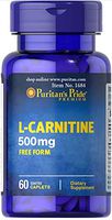 L-Carnitine Free Form 500 mg - 60 caplets