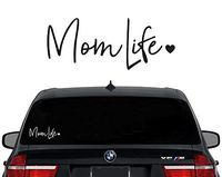 CCI Mom Life Decal Vinyl Sticker|Cars Trucks Vans Walls Laptop| White |7.5 in|CCI476