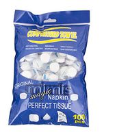 YUM 100pcs Disposable Compressed Towels Expandable Magic Tissue Easy Carry Outdoor Travel toolcompressed Cotton washcloth