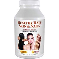 Andrew Lessman Healthy Hair, Skin & Nails 240 Capsules – 4000 mcg High Bioactivity Biotin, MSM, Full B-Complex Promotes Beautiful Hair, Skin and Strong Nails - No Additives. Easy to Swallow Capsules