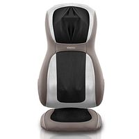 Perfect Touch Masseuse Heated Massage Cushion | App Controlled, Adjustable Height, 4 Massage Styles | Relief for Back, Shoulder & Neck | Shiatsu, Rolling, Percussion, or Combination Massage | HoMedics